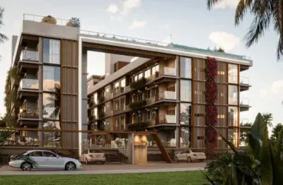 Apartamento studios  | vista para o mar, rentabilidade e estilo de vida!