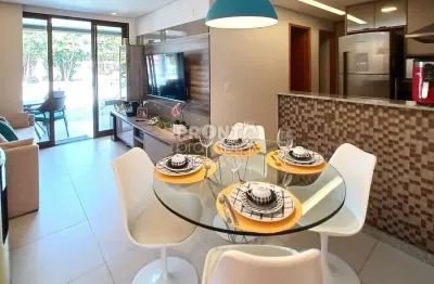 Apartamento mobiliado à venda em muro alto | porteira fechada | 2 quartos | lazer completo!