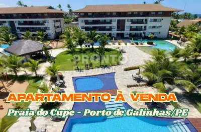 Apartamento à venda em porto de galinhas-ipojuca/pe | 3 quartos sendo 1 suite | 1 wc | 1 vaga | 68m²