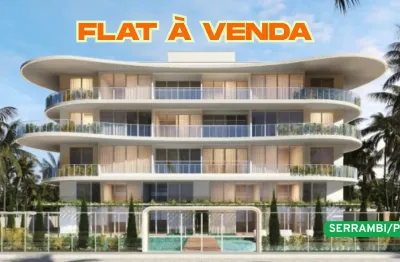 Flat à venda em serrambi - ipojuca/pe | 1 quarto | 1 wc | 1 vaga | 26m²