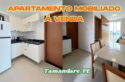 Apartamento à venda em tamandare/pe | 1 quarto | 1 wc | 1 vaga | 27m²