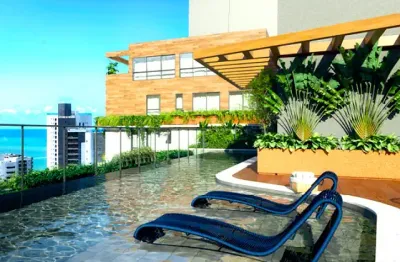 Apartamento com três quartos em boa viagem- próximo ao colégios e praia