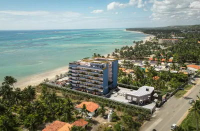 Apartamento studio à beira-mar com 1 quarto | áreas de 24 a 56,90m² | lazer completo