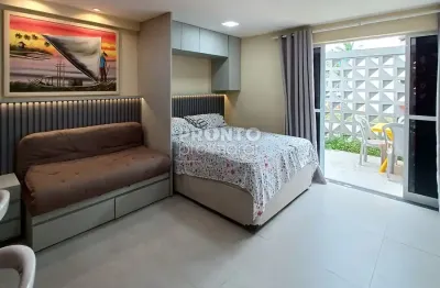 Flat mobiliado na praia dos carneiros com excelente localização