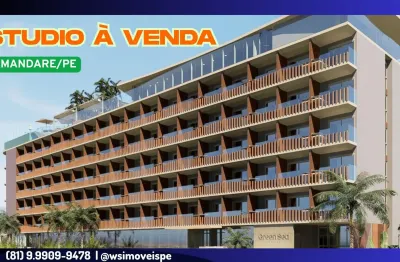 Apartamento à venda em tamandare/pe | 1 quarto | 1 wc | 1 vaga | 20m²