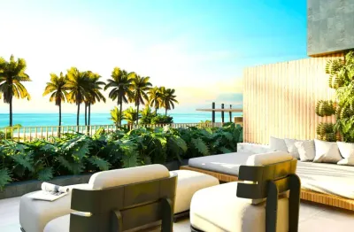 Casa duplex frente mar em carneiros com jardim e piscina privativa- luxo e sofisticação -auguri -rio ave