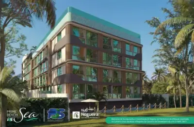 Prime beach sea | studio 23m² | frente mar | tamandaré | lazer completo