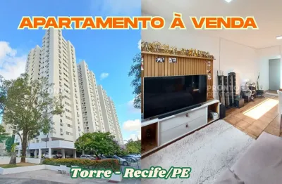 Apartamento à venda na torre em recife/pe | 2 quartos | 1 wc | 1 vaga | 55m²