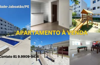 Apartamento à venda em piedade-jaboatao/pe 2 quartos 1 wc 1 vaga  42m²