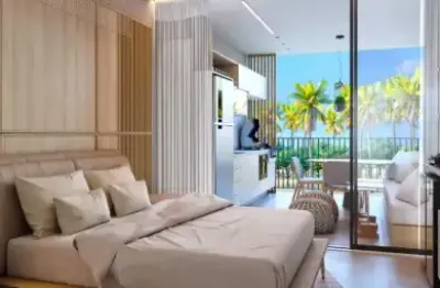 Apartamento 1 quarto com  suíte | seu paraíso particular na praia mais desejada do litoral sul