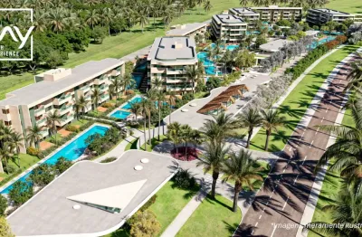 Apartamento flat a venda  | my beach experience – o primeiro world resort de muro alto