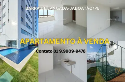 Apartamento à venda no edf clara nunes em barra de jangada-jaboatão/pe