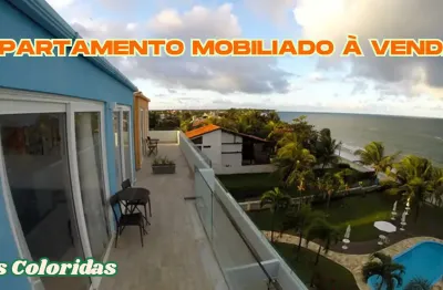 Apartamento mobiliado à venda no as coloridas em carneiros/pe