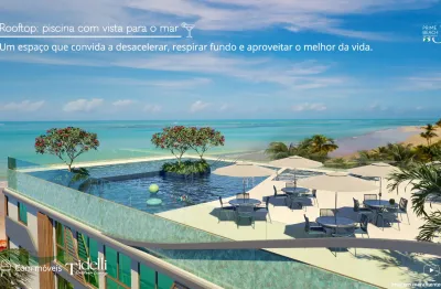 Studio beira mar em tamandaré /carneiros- 01 quarto/ investimento