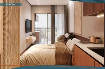 Apartamento flat em localização valorizada com grande potencial de retorno