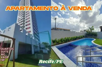 Apartamento à venda no jockey club residence-recife/pe 3 quartos sendo 1 suite 1 wc 1 vaga 1m²