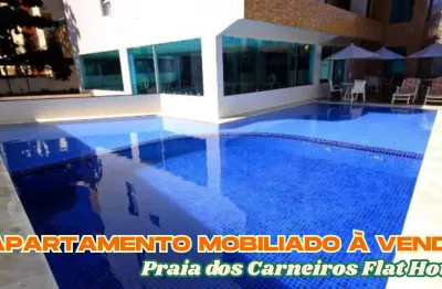 Apartamento mobiliado à venda no carneiros beach resort em carneiros/pe