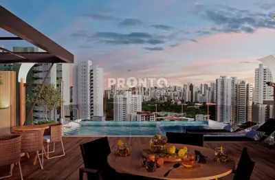 FLAT NA TORRE BOTANIK TORRE 27.60m² COM 1 QUARTO, GARAGEM, PISCINA E ACADEMIA