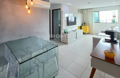 APARTAMENTO EM BOA VIAGEM 53,61m² COM 1 QUARTO - BEACH CLASS HOTEL E RESIDENCE