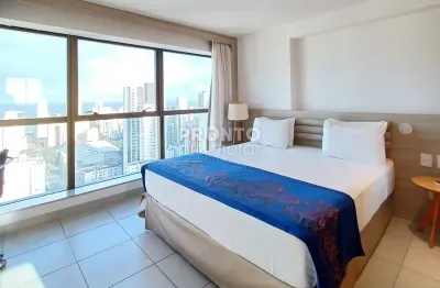 Apartamento em boa viagem  22,95m² com 1 quarto - beach class conventions e flats