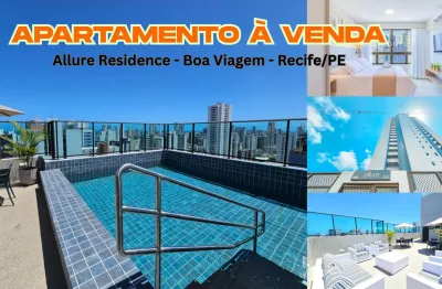 Apartamento à venda no allure residence em boa viagem recife/pe