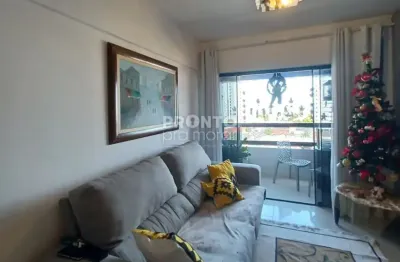 Apartamento à venda em candeias | 73,40m² | 3 quartos | 1 suíte | varanda | lazer completo