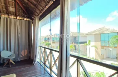 CASA DUPLEX MOBILIADA EM CARNEIROS  106,66m COM 2 QUARTOS - VILLAGE PRAIA