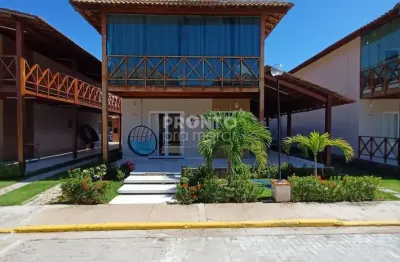 CASA DUPLEX MOBILIADA EM CARNEIROS 200m² COM 5 QUARTOS - VILLAGE PRAIA