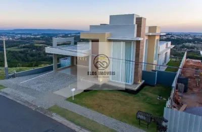Casa sobrado de alto padrão a venda no condomínio campo de toscana vinhedo sp
