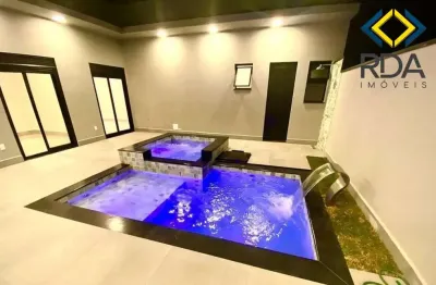 Ótima casa á venda com 3 suítes e piscina em condominio fechado