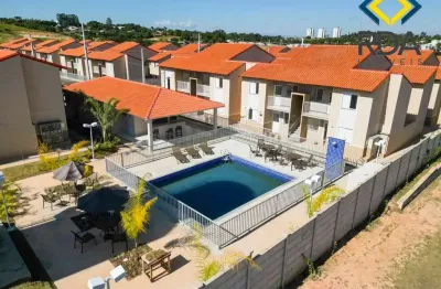 Casa em condomínio à venda em Indaiatuba-SP, bairro Mato Dentro: 2 quartos, 1 sala, 1 vaga, 43m² de área.