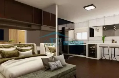 Apartamento em condomínio studio para venda no bairro tatuapé, 1 dorm, 33 m
