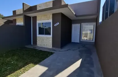 Casa com 2 quartos à venda na rua alcatraz, 1333, gralha azul, fazenda rio grande
