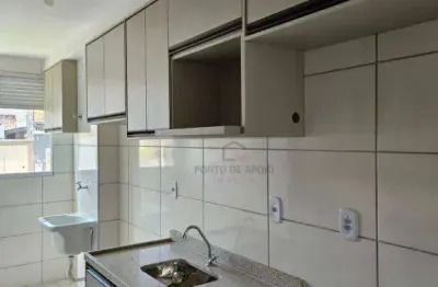 Apartamento com 2 dormitórios à venda, 59 m² por r$ 290.000 - parque do mirante - uberaba/mg
