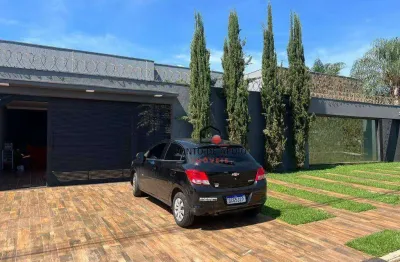 Casa com 5 dormitórios à venda, 500 m² por r$ 2.200.000 - residencial mário de almeida franco - uberaba/mg