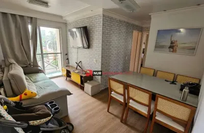 Apartamento com 3 dormitórios à venda, 63 m² por R$ 435.000,00 - Jardim das Vertentes - São Paulo/SP