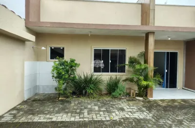 Casa em condomínio fechado com 2 quartos à venda na rua juscelino kubitschek, 2685, grajaú, pontal do paraná, 48 m2 por r$ 285.000