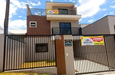 Casa em condomínio fechado com 3 quartos à venda na Rua Marco Polo, 1029, Bairro Alto, Curitiba, 137 m2 por R$ 799.900