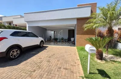 Casa no condomínio veredas do campo, araraquara, 3 dormitórios, suíte, piscina