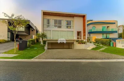 Casa em condomínio fechado com 4 quartos à venda na rua iapó, 20, alphaville graciosa, pinhais, 585 m2 por r$ 6.500.000