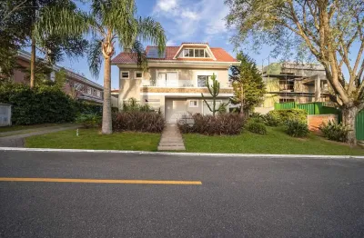 Casa em condomínio fechado com 4 quartos à venda na rua tambaquis, 78, alphaville graciosa, pinhais, 387 m2 por r$ 3.800.000