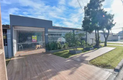 Casa com 3 quartos à venda na rua antônio josé bonato, 1520, ganchinho, curitiba, 56 m2 por r$ 410.000