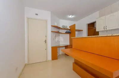 Apartamento com 1 quarto à venda na rua samuel cézar, 414, água verde, curitiba, 31 m2 por r$ 265.000
