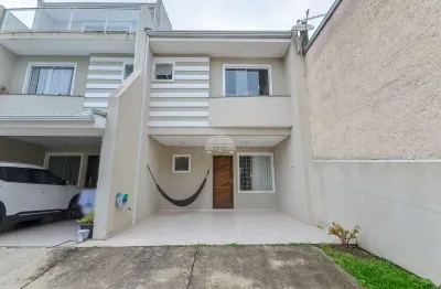 Casa em condomínio fechado com 3 quartos à venda na rua rio jutaí, 290, atuba, curitiba, 110 m2 por r$ 480.000