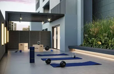 Apartamento com 1 quarto à venda na avenida república argentina, 1793, água verde, curitiba, 29 m2 por r$ 370.000