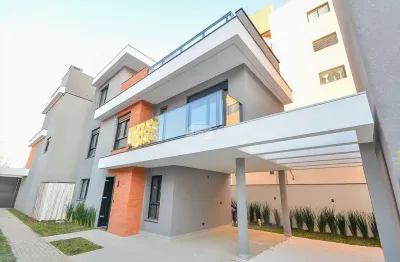 Casa em condomínio fechado com 3 quartos à venda na rua parintins, 338, vila izabel, curitiba, 157 m2 por r$ 1.250.000