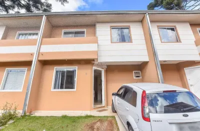 Casa em condomínio fechado com 3 quartos à venda na rua canoinhas, 280, barreirinha, curitiba, 91 m2 por r$ 495.000