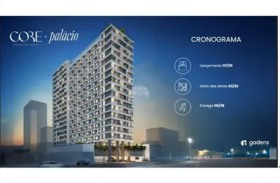 Apartamento com 1 quarto à venda na Rua André de Barros, 485, Centro, Curitiba, 21 m2 por R$ 300.158