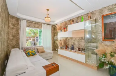 Casa com 4 quartos à venda na rua costa rica, 1204, bacacheri, curitiba, 176 m2 por r$ 900.000