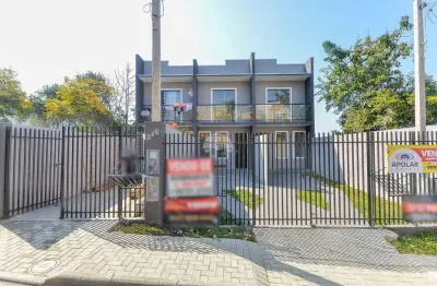 Casa com 2 quartos à venda na rua andré klug, 246, barreirinha, curitiba, 69 m2 por r$ 419.990